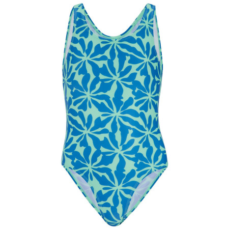 Bañador para niños Regatta Katrisse SonBluFloral azul claro SonBluFloral