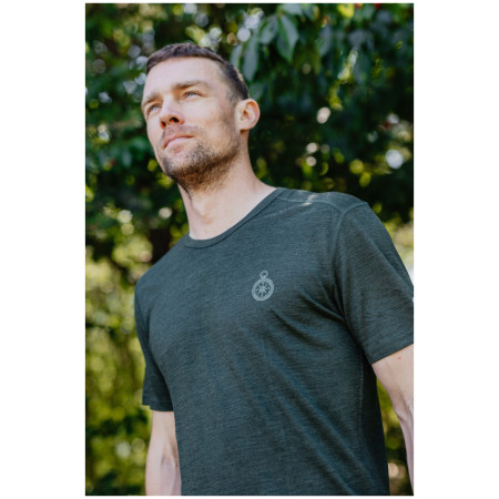 Camiseta de hombre Zulu Merino Quest 160 Short Comfy