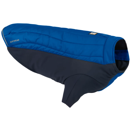 Ropa perro Ruffwear Powder Hound Jacket azul Blue Pool