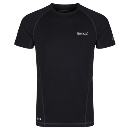 Camiseta de hombre Regatta Luray negro Black