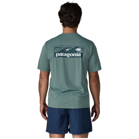 Camiseta de hombre Patagonia Men's Capilene Cool Daily Shirt - Boardshort Logo