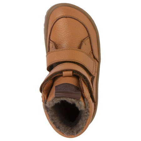 Botas de invierno para niños Froddo Barefoot Tex Winter Cognac