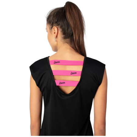 Vestido de mujer Drexiss Black/Pink Coolmax