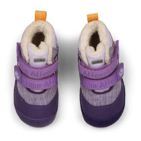Botas de invierno para niños Affenzahn Prewalker Winter Boot Vegan Snuggy Butterfly