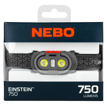 Linterna frontal NEBO Einstein 750