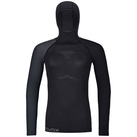 Sudadera funcional de mujer Ortovox 120 Competition Light Hoody negro Black Raven