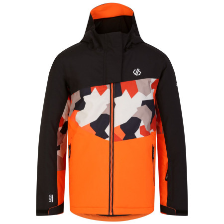 Chaqueta de invierno para niños Dare 2b Humour II Jacket naranja Puffins Orange Geo Camo/Black