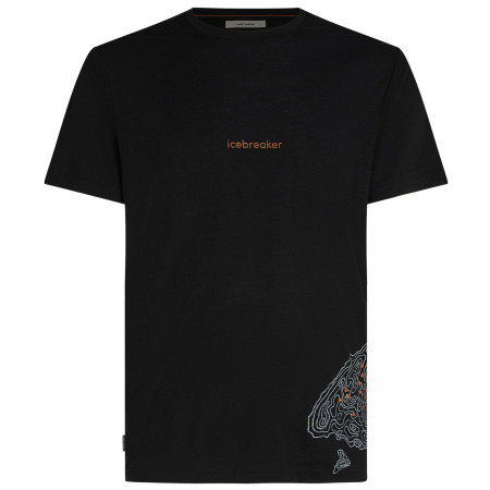 Camiseta de hombre Icebreaker Men Merino 150 Tech Lite SS Tee 30th Anniversary negro Black