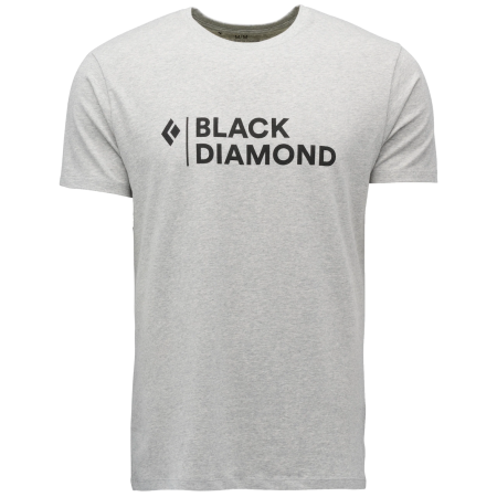 Camiseta de hombre Black Diamond M Mini Stacked Ss Tee