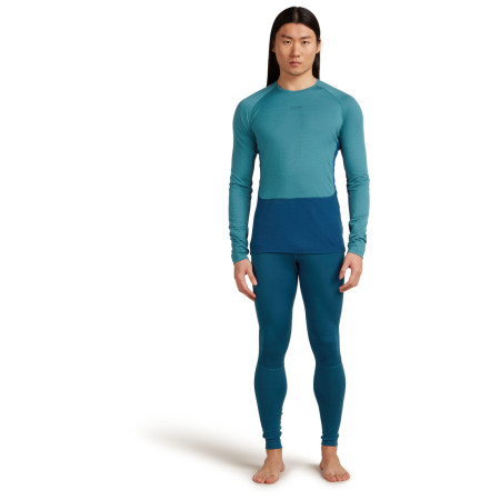 Camiseta funcional de hombre Icebreaker Men Merino 200 ZoneKnit LS Crewe