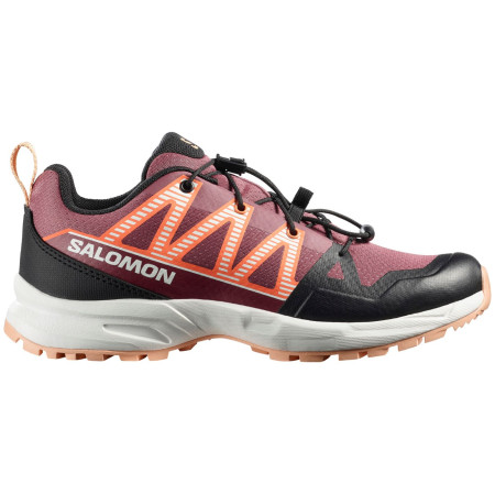 Calzado para niños Salomon Outscape J Nocturne-White-Almond Cream burdeos Nocturne / White / Almond Cream