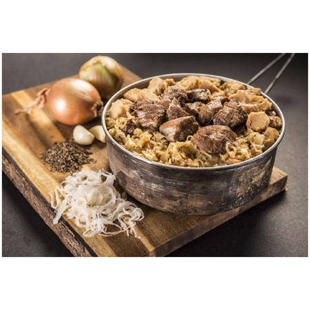 Plato preparado Adventure Menu Palettilla de cerdo con chucrut