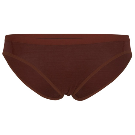 Bragas de mujer Icebreaker Siren Bikini rojo/marrón espresso