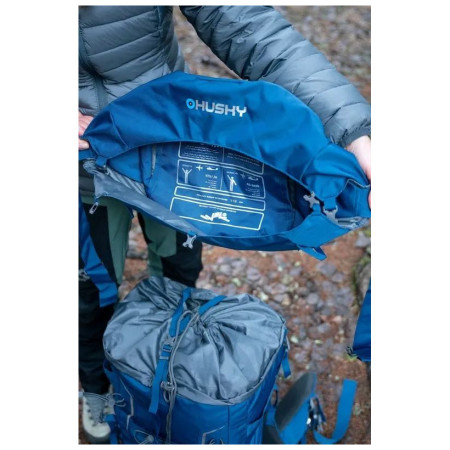 Mochila de senderismo Husky Ribon 60L