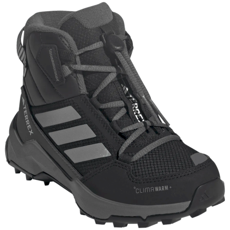 Calzado para niños Adidas Terrex Ax4R Cw+ Mid K negro/gris Black