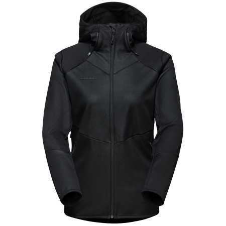 Chaqueta de mujer Mammut Ultimate VI SO Hooded Jacket Women negro Black