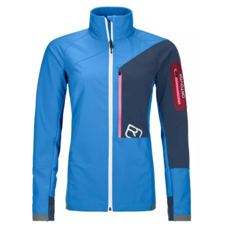 Chaqueta de mujer Ortovox W's Berrino Jacket azul Skyblue
