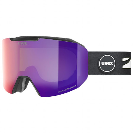 Gafas de esquí Uvex Evidnt Attract negro Black/Ruby