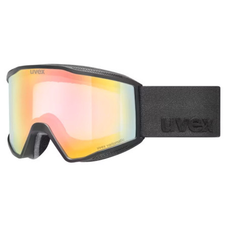 Gafas de esquí Uvex Blast V negro BLACK MATT DL/RAINBOW-CLEAR S1-3