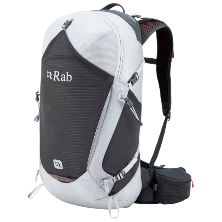 Mochila Rab Protium 27L blanco/gris Dark Pewter/Anthracite