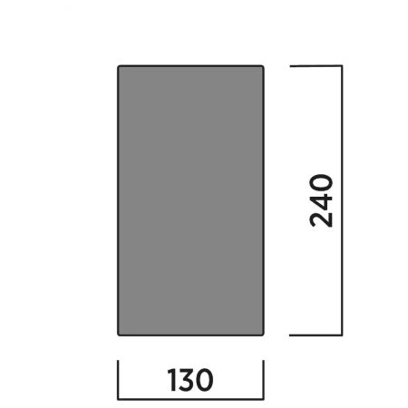 Suelo de tienda Easy Camp Rosebay Universal Carpet 1.3 x 2.4 m
