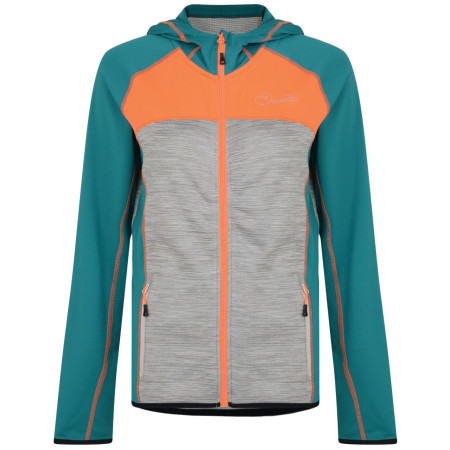 Sudadera de mujer Dare 2b Courtesy II CrStr gris/azul Seabreez/Ash