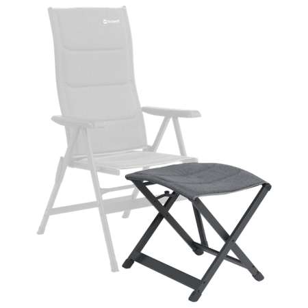 Reposapiés Outwell Florin negro/gris Black & Grey