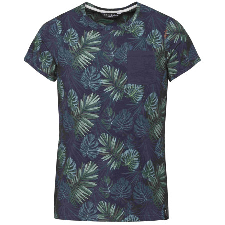 Camiseta de hombre Chillaz Kamu Tropical azul/verde MulticolorGreen