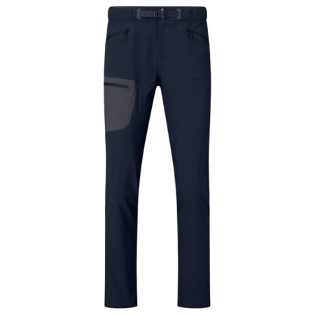 Pantalones softshell de hombre Norrona falketind flex1 light Pants azul oscuro Caviar Black