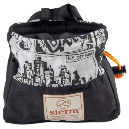 Saco de magnesio SIERRA Climbing Cube negro/blanco