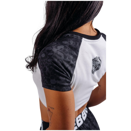 Camiseta de mujer Nebbia Crop Top Leopard '97 Primal