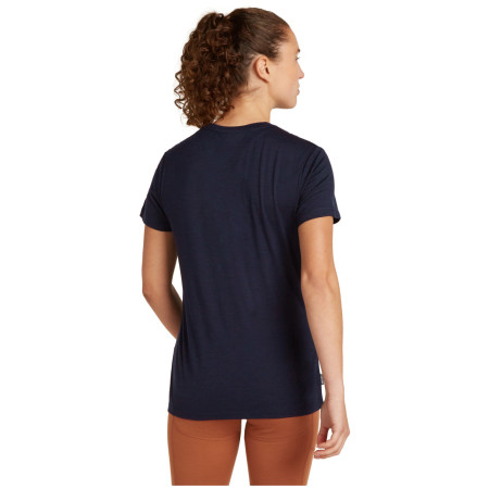 Camiseta funcional de mujer Icebreaker W Mer 150 Tech Lite SS Tee Single Line C