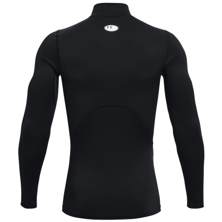 Camiseta funcional de hombre Under Armour CG Armour Comp Mock negro Black//White