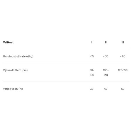 Chaleco salvavidas para niños Hiko Baby V.2