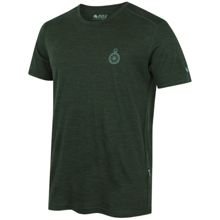 Camiseta de hombre Zulu Merino Quest 160 Short Comfy