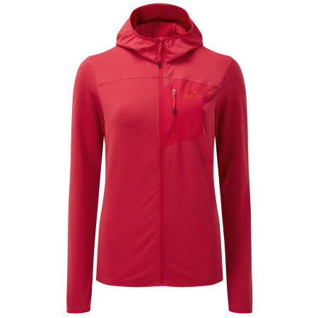 Sudadera de mujer Mountain Equipment Lumiko Hooded W's Jacket rojo MeCapsicumRed
