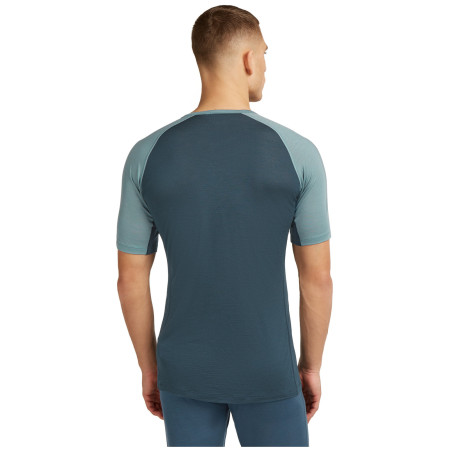 Camiseta funcional de hombre Icebreaker M Mer 125 ZoneKnit SS Crewe