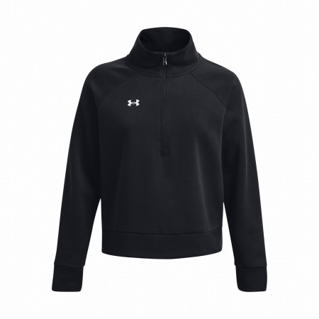 Sudadera de mujer Under Armour Rival Fleece HZ negro Black