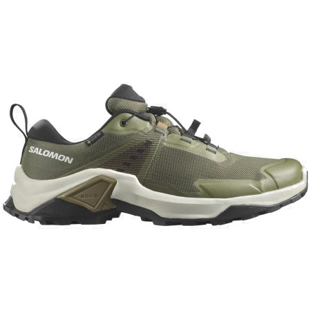 Calzado de senderismo para hombre Salomon X Raise 2 Gtx khaki claro Legion Blue
