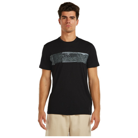 Camiseta de hombre Icebreaker Men Merino 150 Tech Lite SS Tee Elevation Line