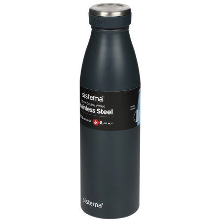 Termo Sistema Stainless Steel 500 ml azul oscuro MidnightBlue