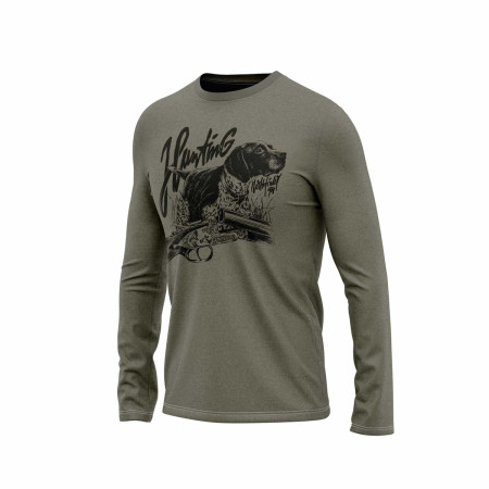 Camiseta de hombre Northfinder Tristian gris Vicacular
