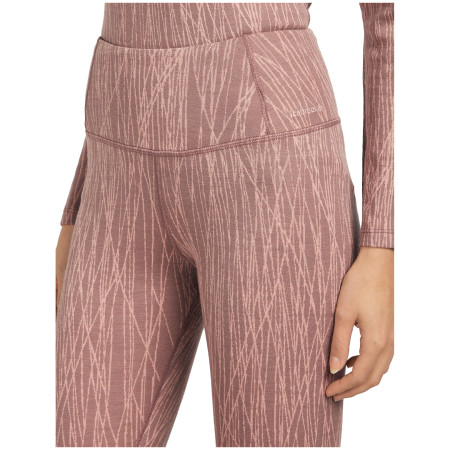 Mallas de mujer Icebreaker Women Merino 260 Tech Vertex High Rise Leggings Delta Lines AOP