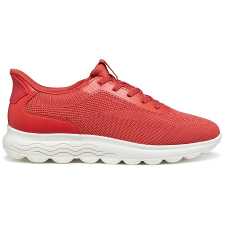 Calzado de mujer Geox D Spherica Plus rojo CORAL