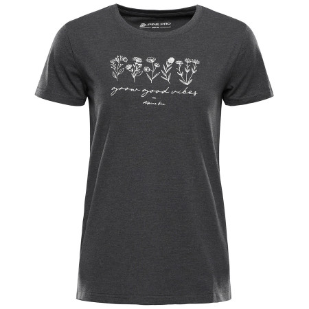 Camiseta de mujer Alpine Pro Morola gris oscuro DK. TRUE GRAY VARIANTA PC
