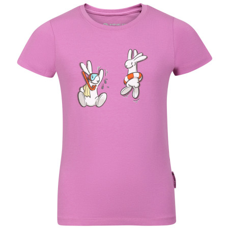 Camiseta para niños Alpine Pro Bobbo First Bloom rosa FIRST BLOOM