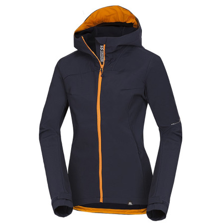 Chaqueta softshell de mujer Northfinder Tess azul oscuro 464bluenights