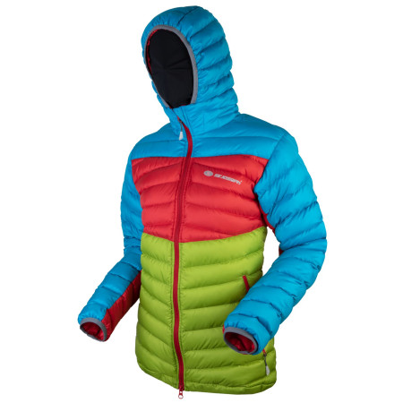 Chaqueta de plumón para mujer Sir Joseph Apris hooded Lady II turquesa TurquoiseRedGreen