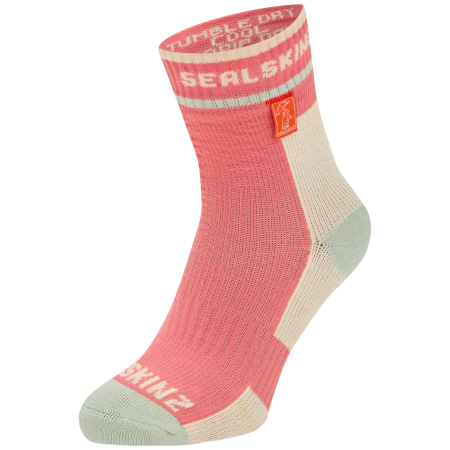 Calcetines para niños SealSkinz Berney rosa Pink