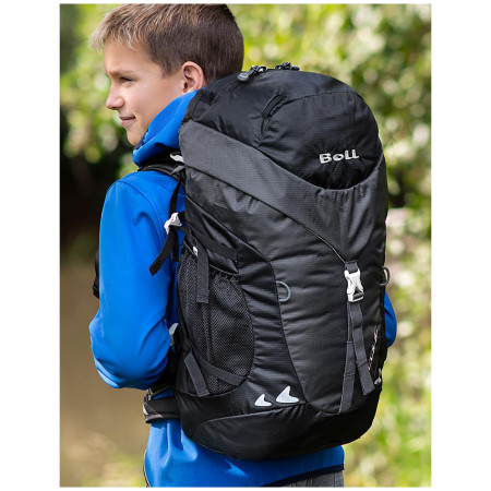 Mochila de senderismo infantil Boll Scout 22-30 negro basalt